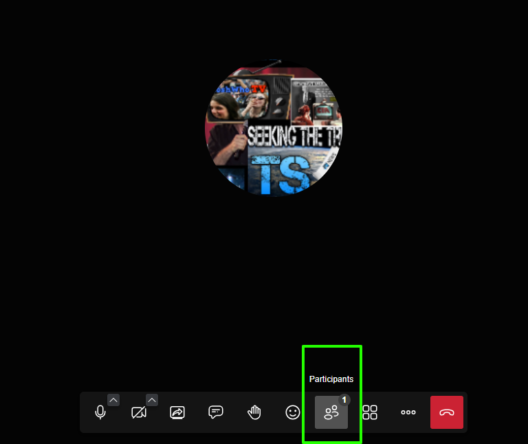 Participants button in FTJ Pro meeting
