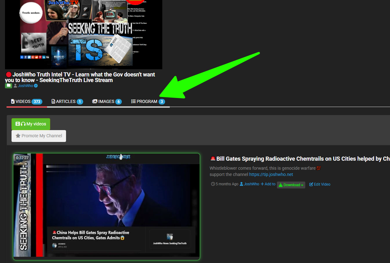 Playlist selection menu with create and add options